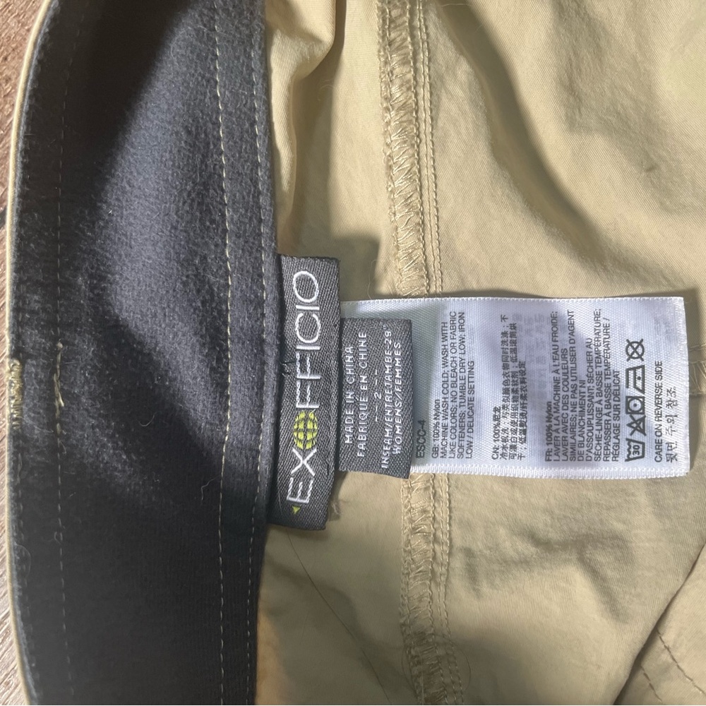 ExOfficio Tan hiking Pants